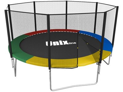 Батут для детей UNIX line Simple 12 ft Color (outside)