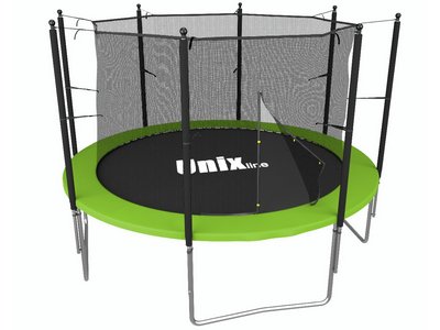 Детский батут UNIX line Simple 6 ft Green (inside)