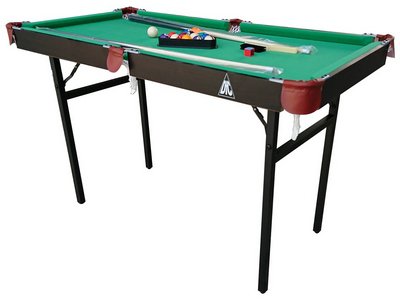 Игровой стол – бильярд DFC HOBBY 4 фута (складной)